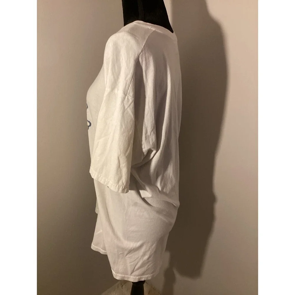 Vintage Disney Store Red White and Blue Mickey T-Shirt - Picture 4 of 5